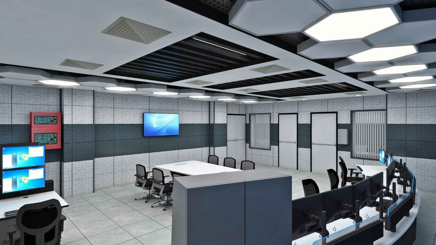 Shell Hazira Control Room by PWS
