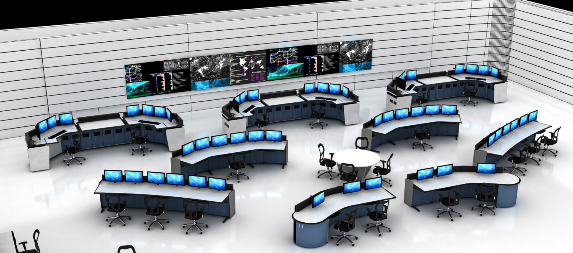 technical furniture control room