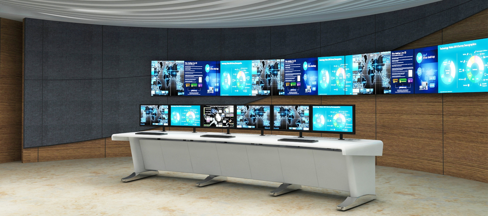 XTRON - Data center control room console