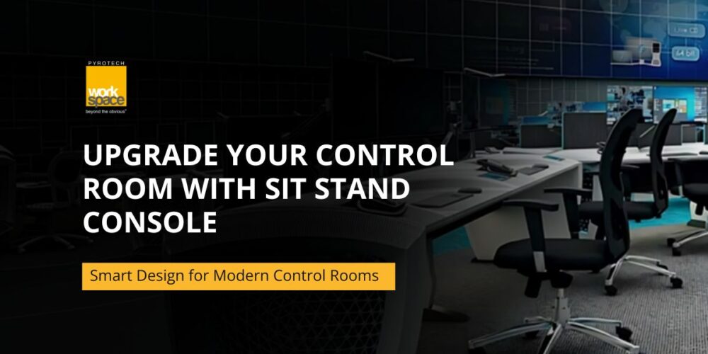 sit to stand console for control room